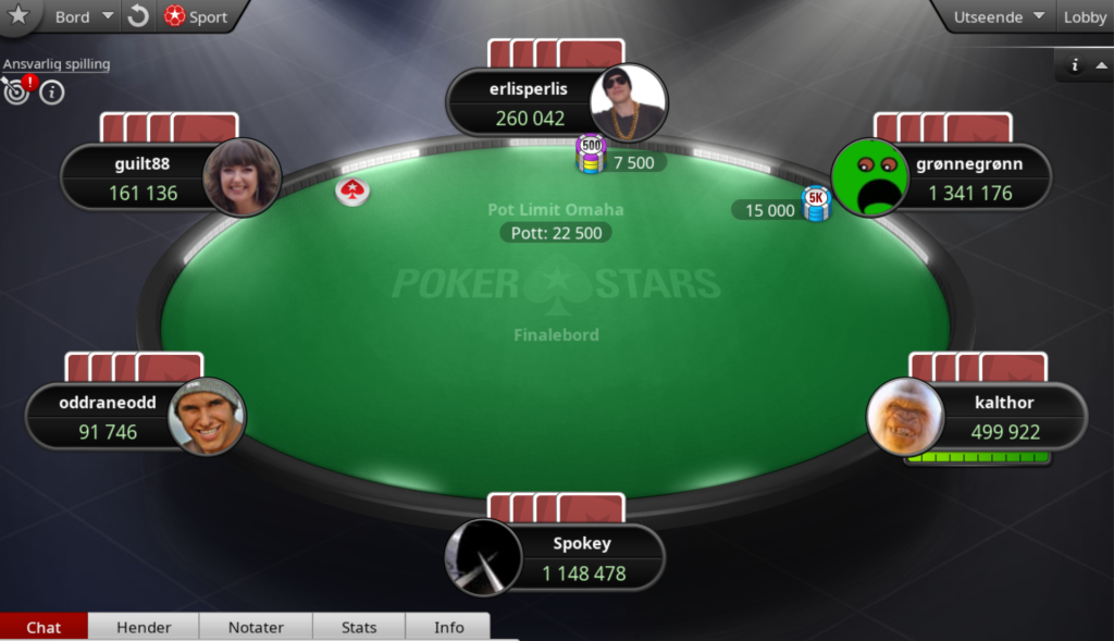 poker star ao vivo