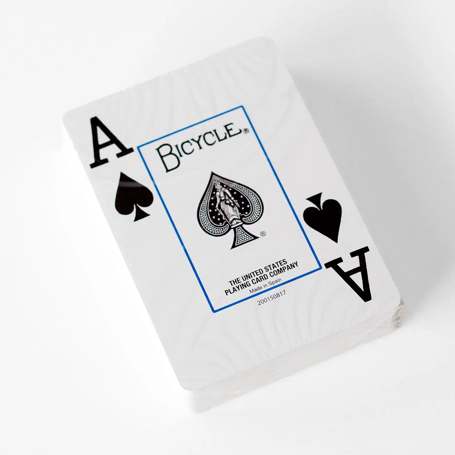 Poker Bicycle Prestige kortstokk, laget av plast.