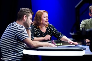 Mari Thorrud Skolem under poker-NM i Dublin.