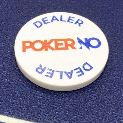 Button Dealer Norgesmesterskapet i Poker NM hvit side 2