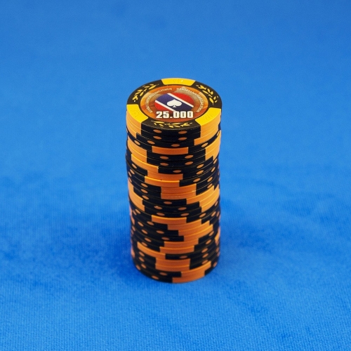 Chips sjetong Norgesmesterskapet i Poker homegame stack valør 25000