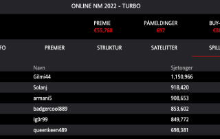 Pokerbord Tourney, turnering, cashgame