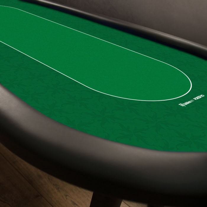 Pokerduk grønn, pokerbord, poker, duk, trekk, bord, homegame.