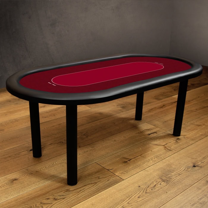 Pokerduk rød, pokerbord, poker, duk, trekk, bord, homegame.