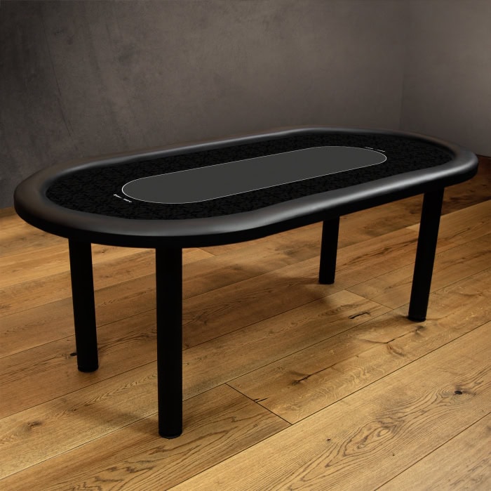 Pokerduk sort, pokerbord, poker, duk, trekk, bord, homegame.