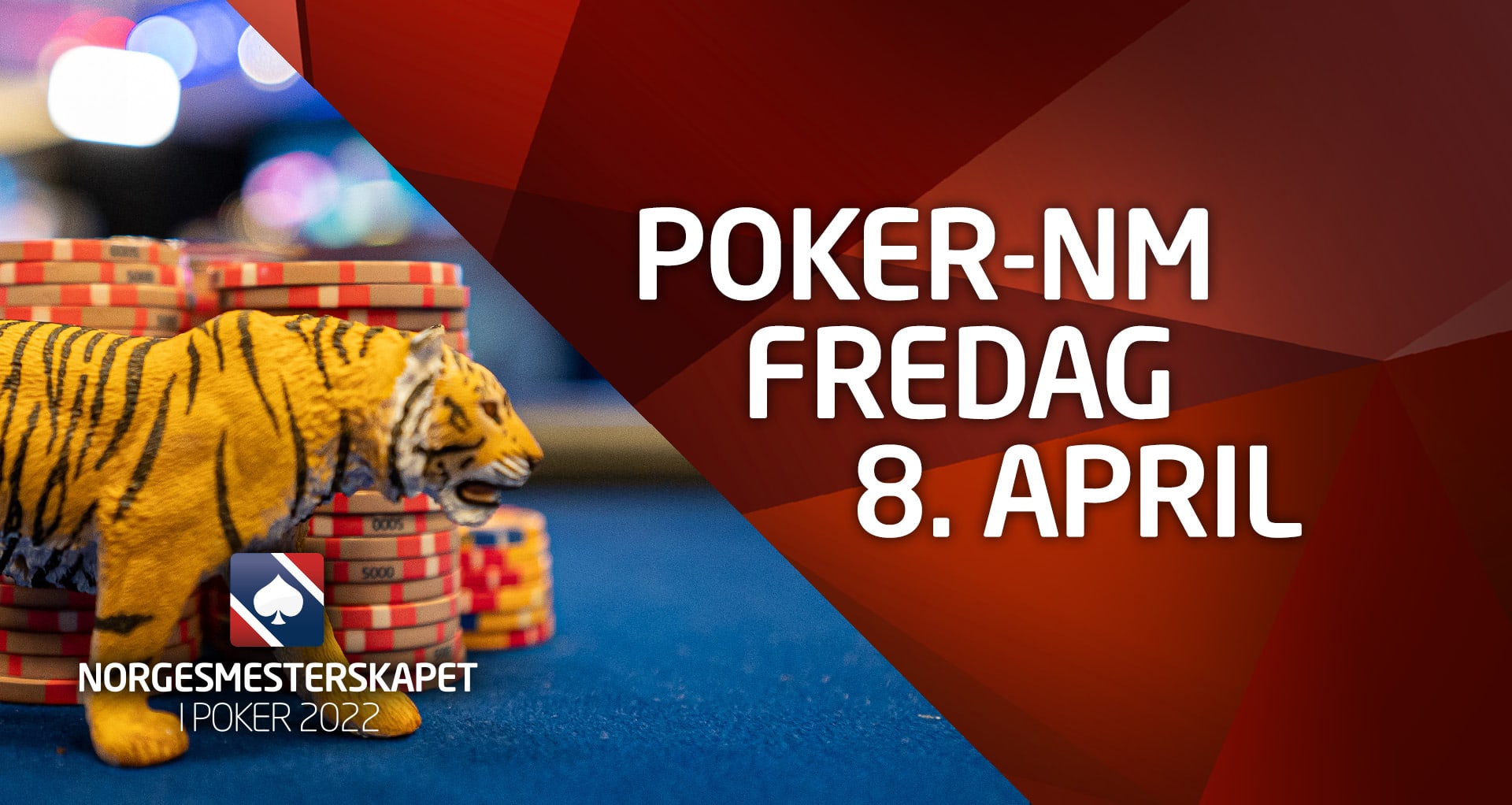 Dette skjer i poker-NM fredag 8. april