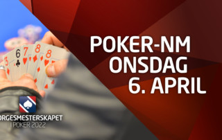 Dette skjer i poker-NM onsdag 6. april