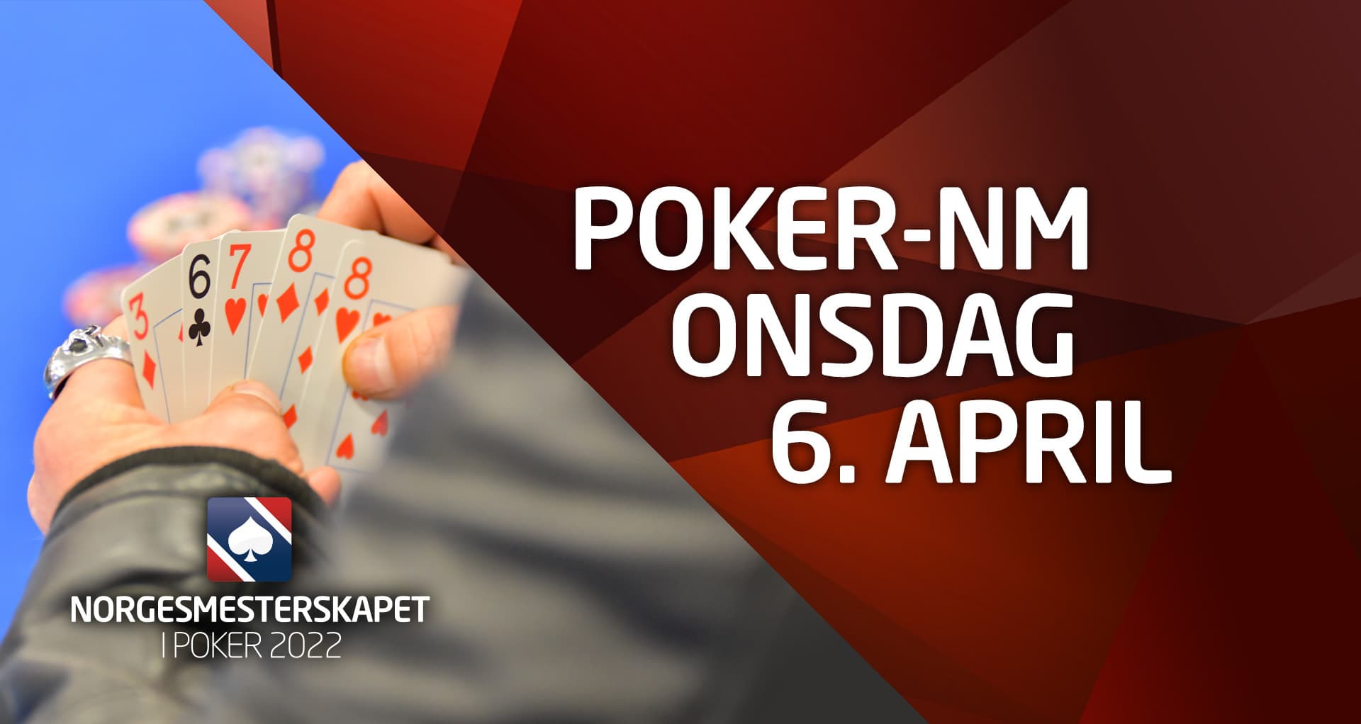 Dette skjer i poker-NM onsdag 6. april