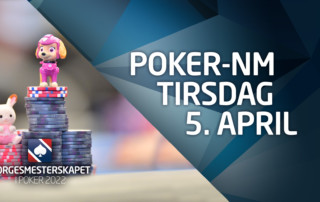 Dette skjer i poker-NM tirsdag 5. april