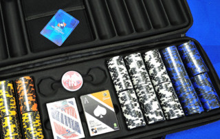 Poker koffert Deluxe, NM i poker, 500 sjetonger