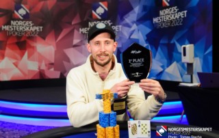 Mikal Blomlie i poker-NM.
