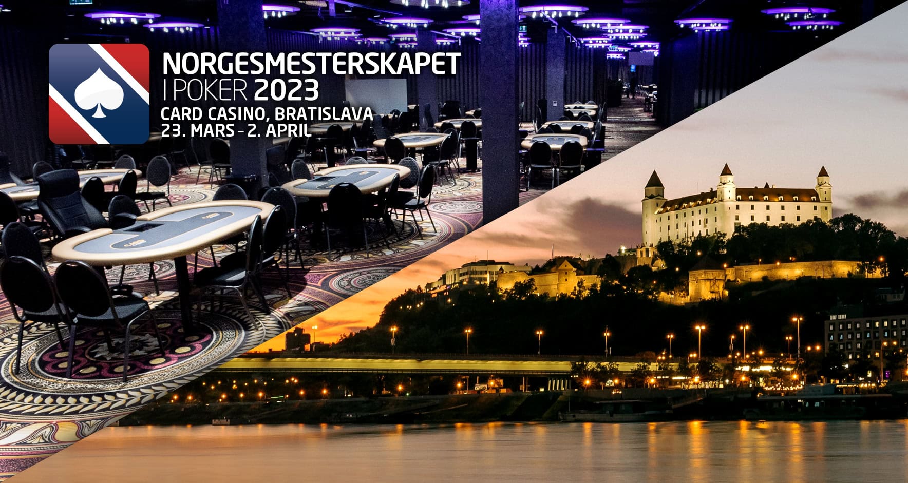 Poker-NM raiser til Bratislava