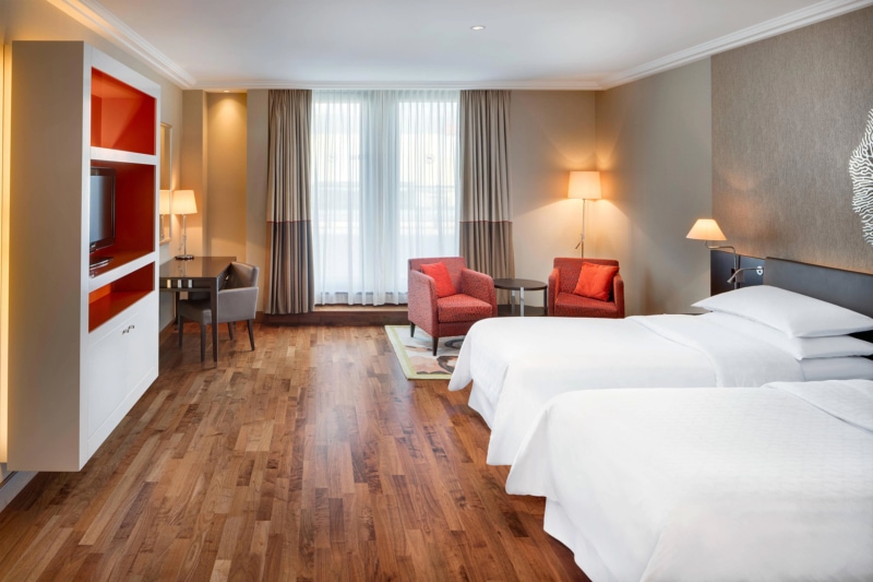Sheraton Bratislava Hotel dobbeltrom