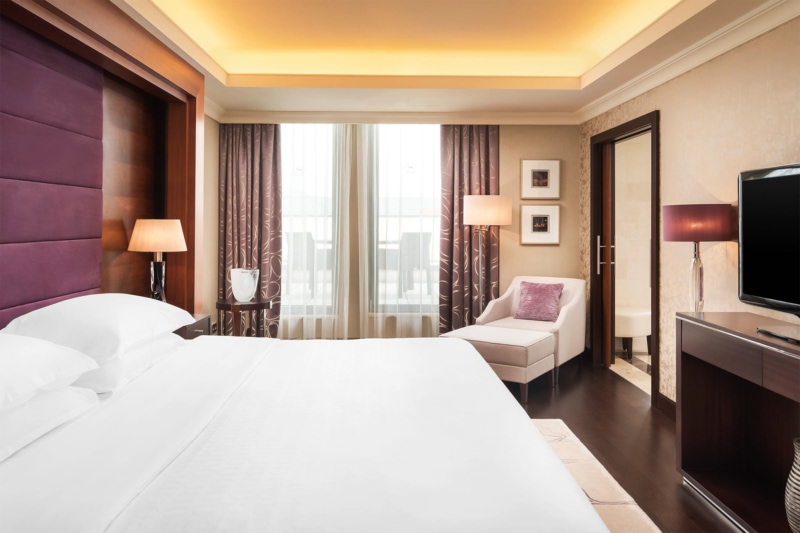 Sheraton Bratislava Hotel dobbeltrom
