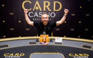 Aleksandrs Golubevs vinner første turnering på Card Casino.