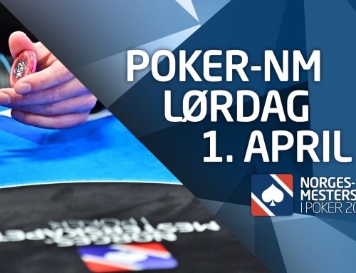 Dette skjer i poker-NM lørdag 1. april