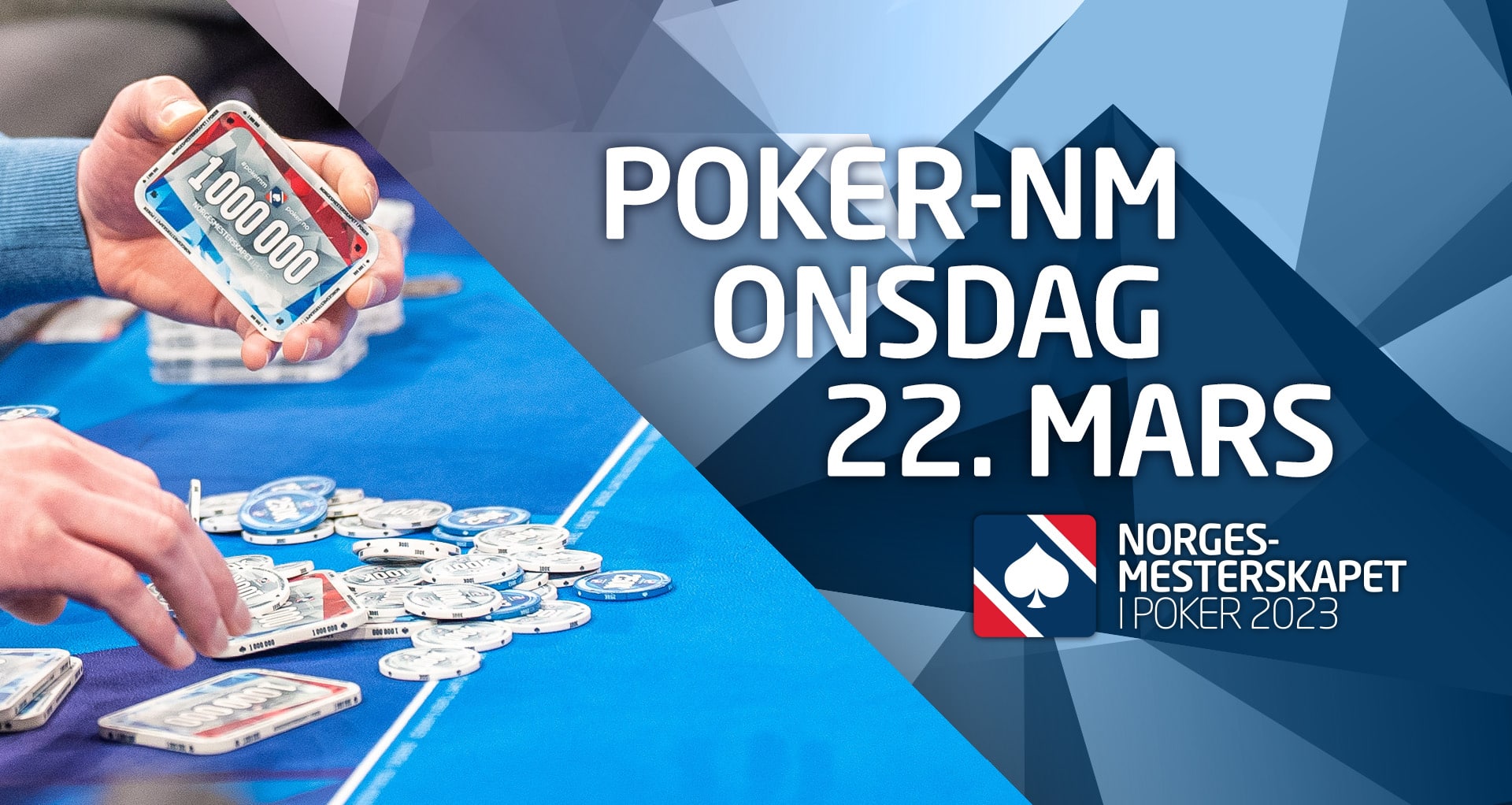 Dette skjer i poker-NM onsdag 22. mars