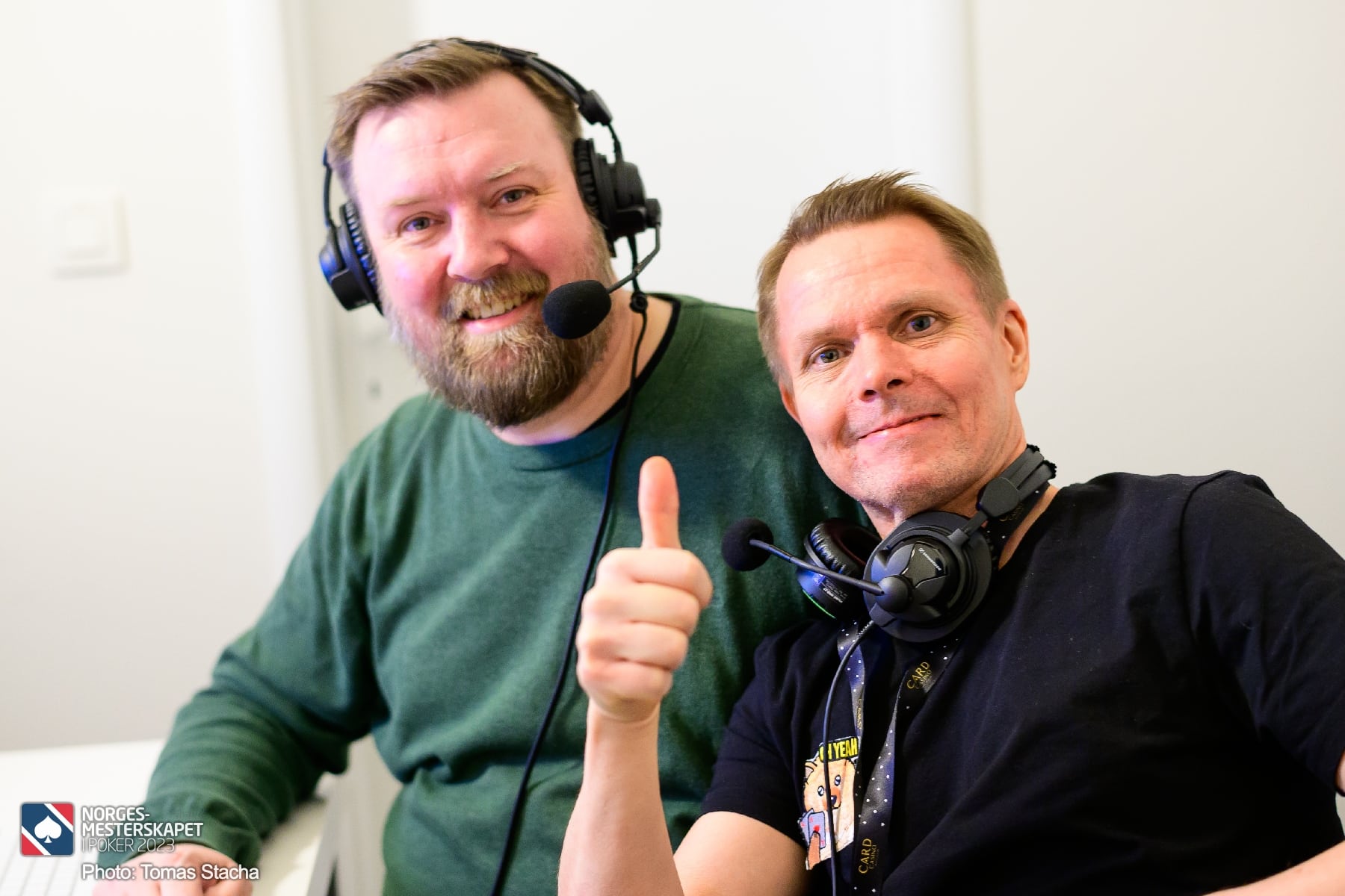 Livestream fra poker-NM 2025 med Kjetil Flåten og Stig Moen.