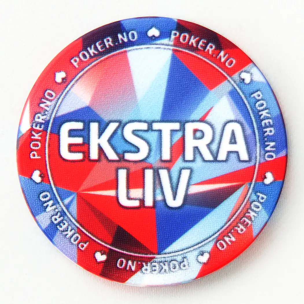 Sjetong for poker med design “Ekstra liv”