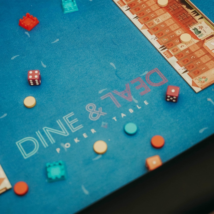 DINE & DEAL Jack-Six spisebord og pokerbord