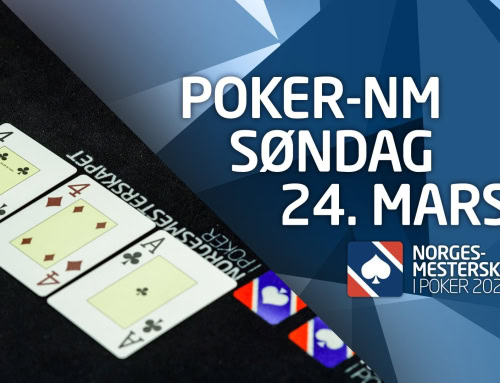 Dette skjer i poker-NM søndag