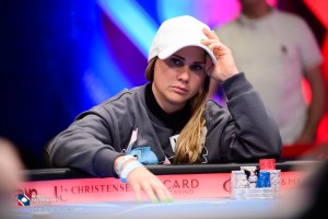 Monica Eilertsen Vaka vant Main Event i poker-NM 2024. 