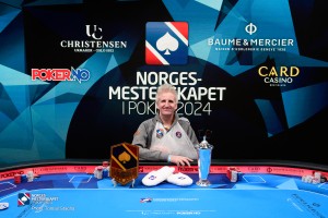 Andreas Høivold er høyest rangert i poker-NM.