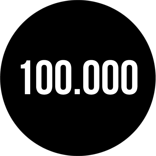 Sjetong med valør 100.000