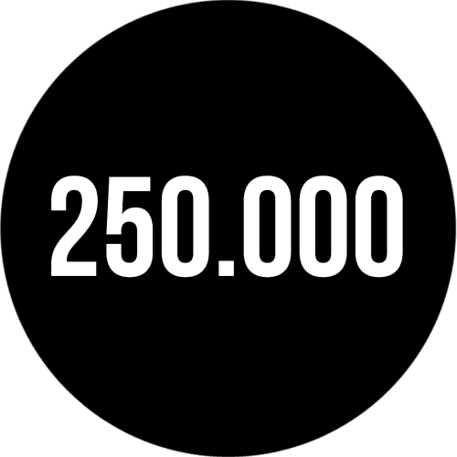 Sjetong med valør 250.000