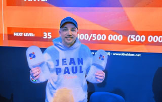 Tommy Madsen etter at han vant freeroll-NM 2025.