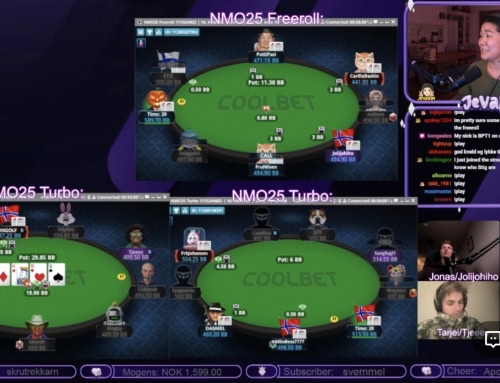 Chipcount etter dag 1 i Freeroll i Online Poker North Masters 2025