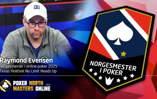 Raymond Evensen norgesmester i poker.
