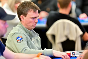 Espen Smørholm Sandvik i poker-NM 2025.