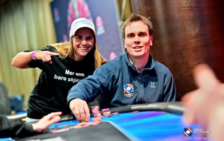 Espen Smørholm Sandvik og Monica Eilertsen Vaka.