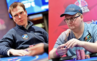 Espen Smørholm Sandvik og Andreas Gloppholm Hjelle er i finalen i Heads Up.
