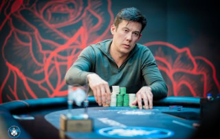 Johnny Lodden i Merit Poker Carmen Series i mars 2025.
