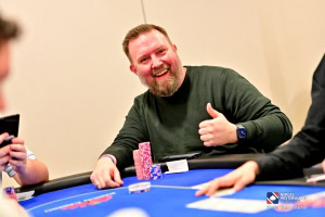 Kjetil Flåten i poker-NM 2025.
