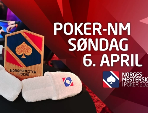 Programmet i poker-NM søndag 6. april