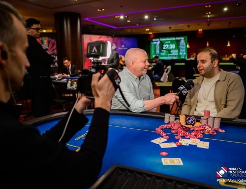 Streamer finalebordet i PLO i poker-NM