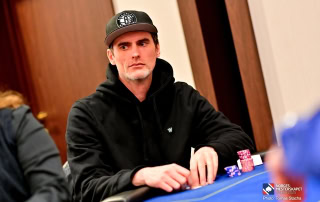 Thor William Morstøl i poker-NM i 2025.