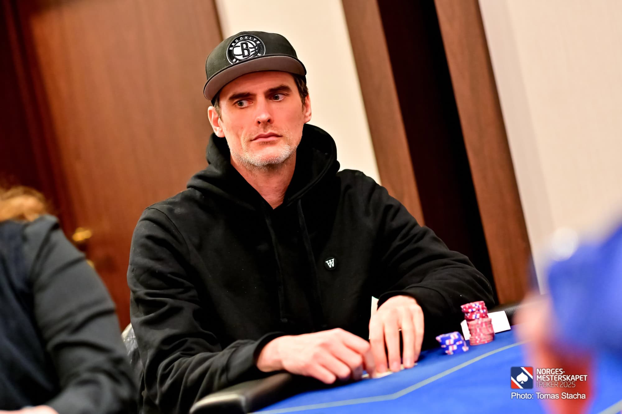 Thor William Morstøl i poker-NM i 2025.