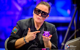 Elisabeth Nordskog i poker-NM 2025.