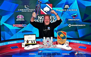 Espen Hagen vinner Main Event i poker-NM 2025.