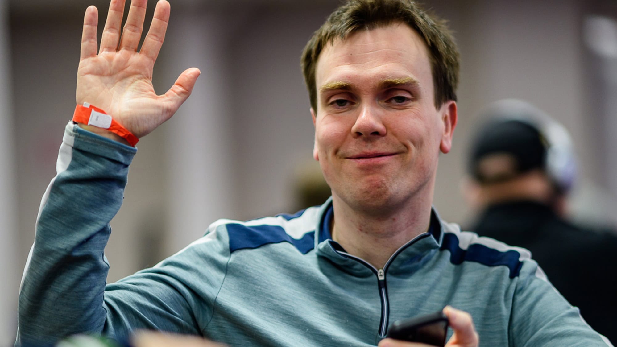 Espen Smørholm Sandvik spiller 1500 Big O i las Vegas. Her fra poker-NM i 2025.
