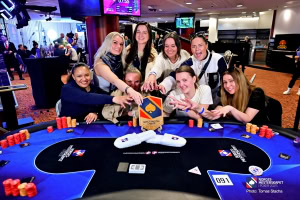 Finalebordet i Ladies Event 2025.