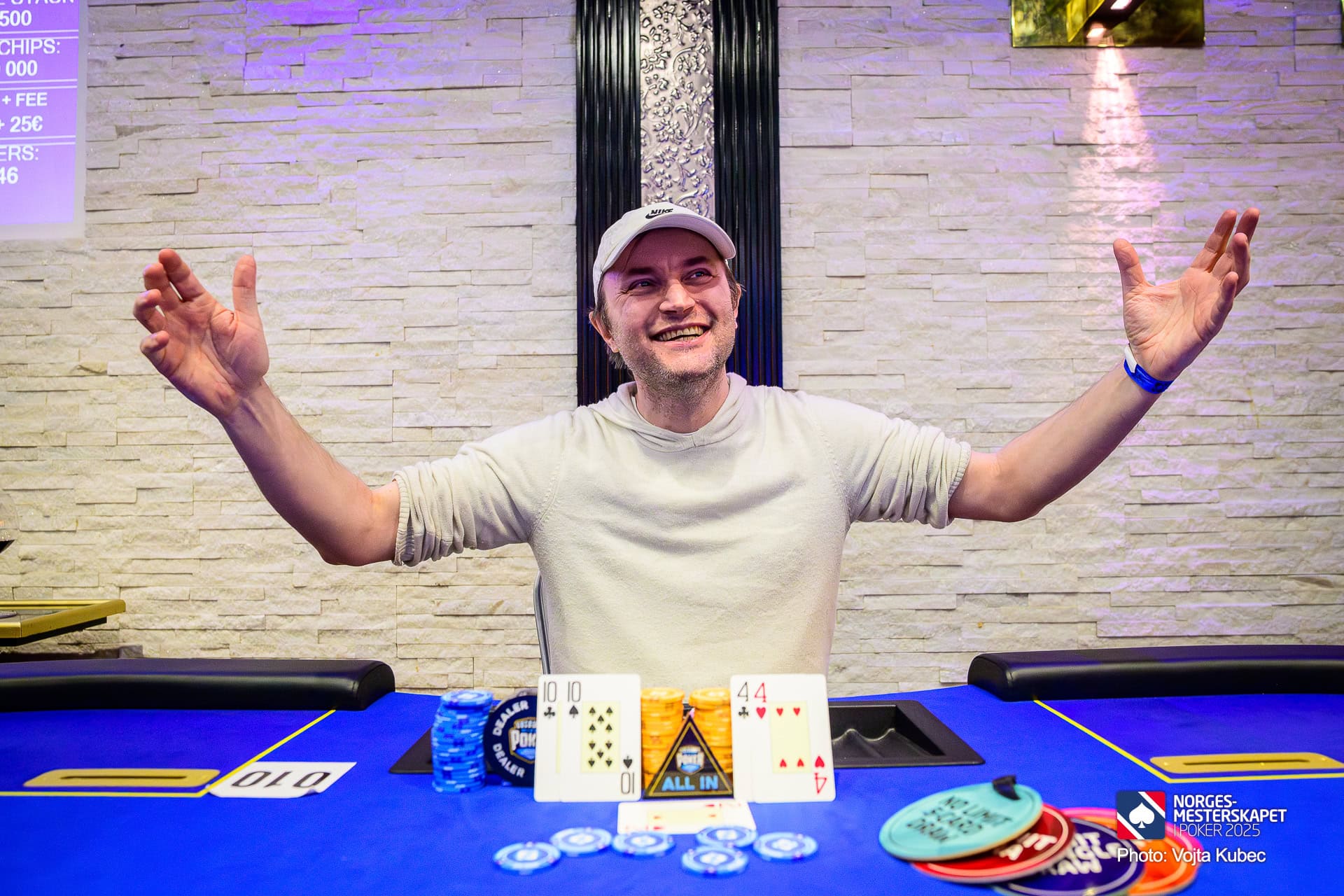 Hans Arnold Winther vant pokerturnering i NM.