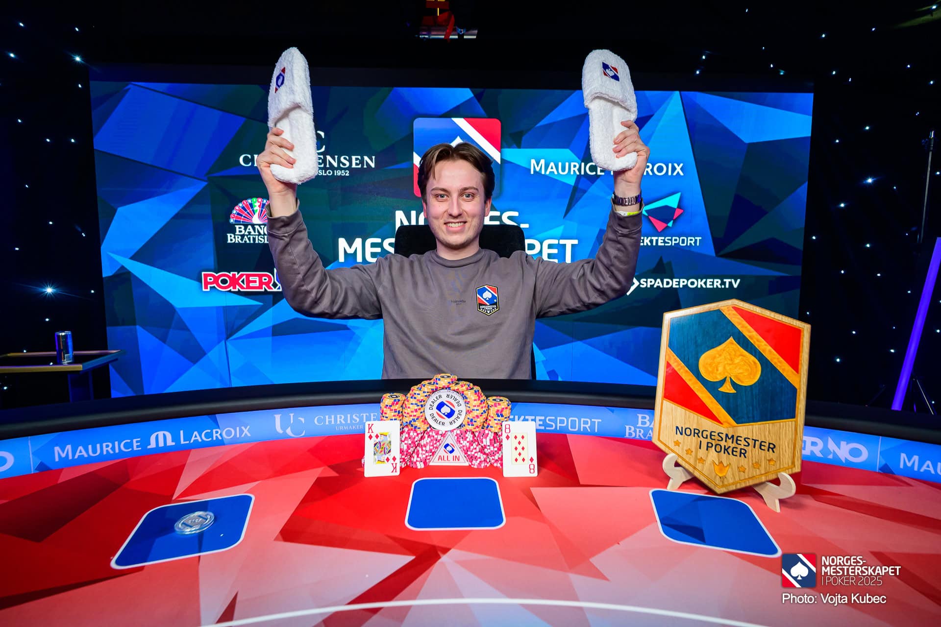 Jesper Kongerød Fehn ny norgesmester i poker.