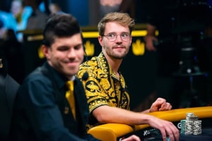Linus Loeliger i Triton High Roller Series. 