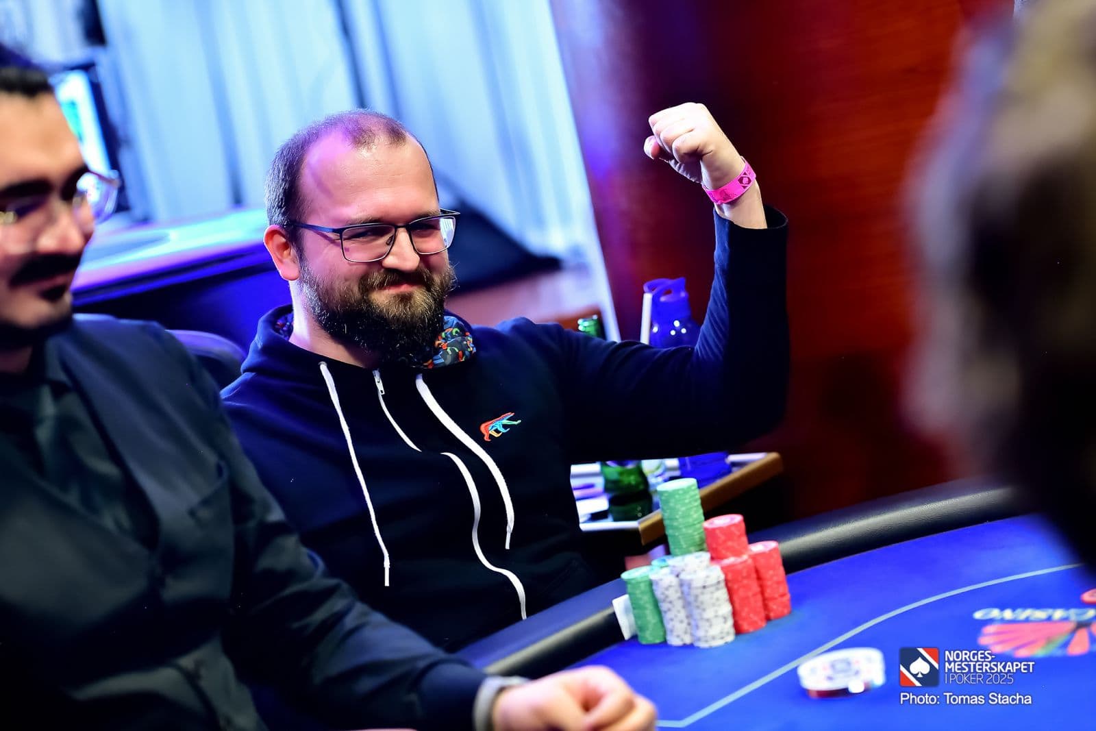 Martin Jonassen Leithe er chippie i Main Event.