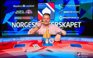 Ove Stenberg er en av vinnerne av sideevents i poker-NM.